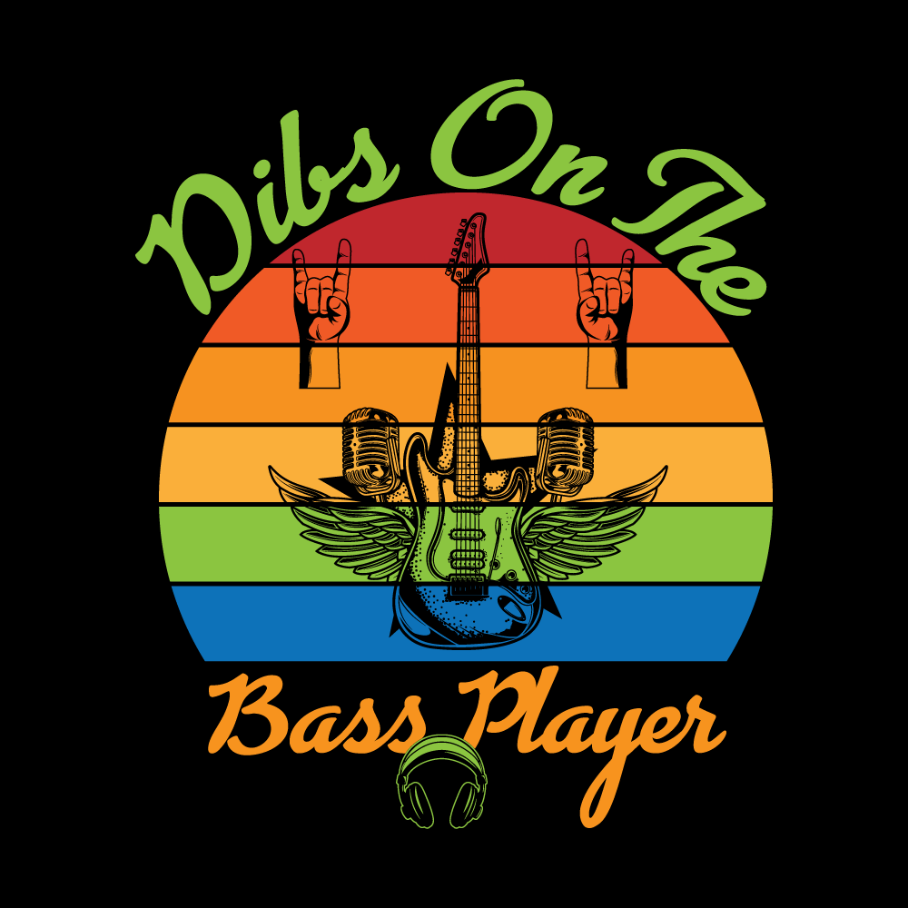Dibs On The Bass Player T-Shirt"